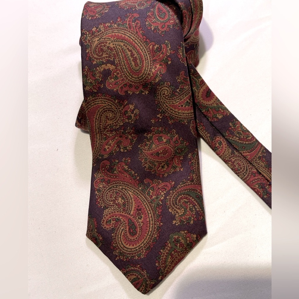 The Joseph Benjamin MEN'S TIE 100% SILK Paisley Classic Y2K Heritage Grandpacore